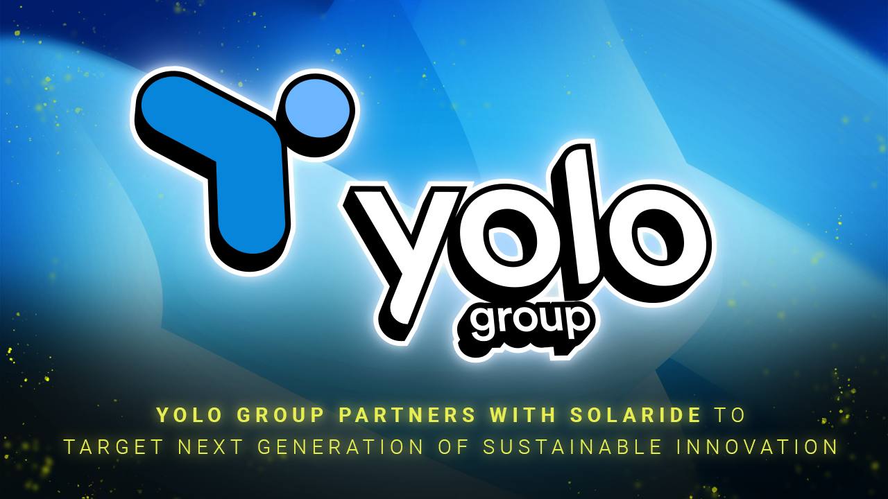 Yolo Group Partners with Solaride to Target Next Generation of Sustainable Innovation